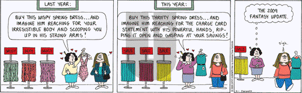 Cathy Classics - Wednesday April 1, 2009 Comic Strip