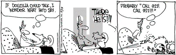 The Buckets on Wednesday May 13, 1998 Comic Strip