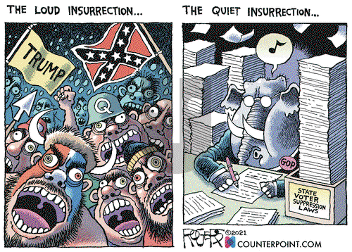 Rob Rogers on Friday February 26, 2021 Comic Strip