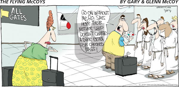 The Flying McCoys on Sunday May 1, 2011 Comic Strip
