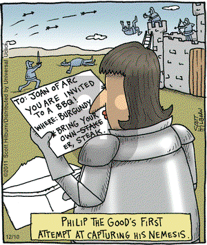 The Argyle Sweater - Saturday December 10, 2011 Comic Strip