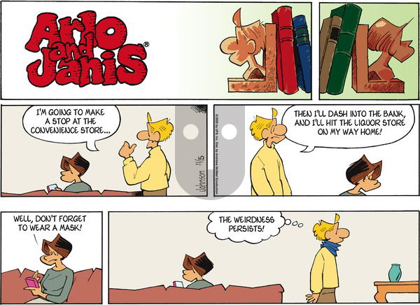 Arlo and Janis on Sunday November 15, 2020 Comic Strip