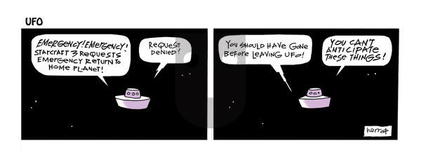 UFO on Friday April 25, 2025 Comic Strip