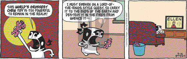 Pooch Cafe on Friday September 16, 2016 Comic Strip