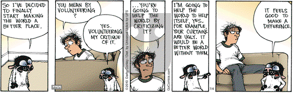 Get Fuzzy on Wednesday July 4, 2012 Comic Strip