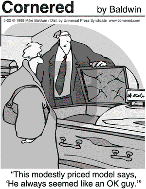 Cornered on Saturday May 22, 1999 Comic Strip