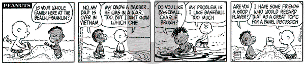 Peanuts - Thursday August 1, 1968 Comic Strip
