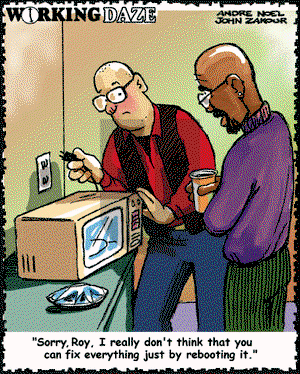 Working Daze on Friday July 5, 2002 Comic Strip