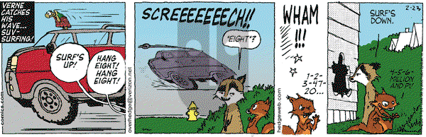 Over the Hedge on Friday February 23, 2007 Comic Strip
