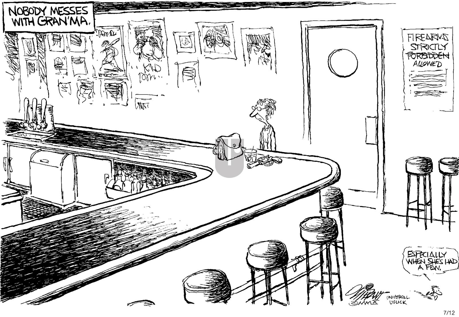 Pat Oliphant - Monday July 12, 2010 Comic Strip