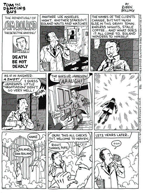 Tom the Dancing Bug on Saturday January 15, 2005 Comic Strip