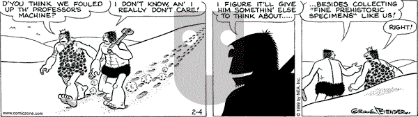 Alley Oop on Thursday February 4, 1999 Comic Strip