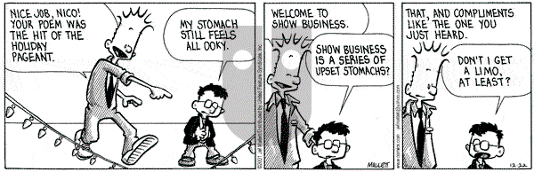 Frazz on Saturday December 22, 2001 Comic Strip