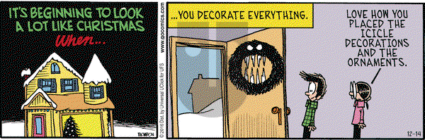 Grand Avenue on Wednesday December 14, 2016 Comic Strip