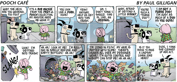 Pooch Cafe on Sunday March 22, 2009 Comic Strip