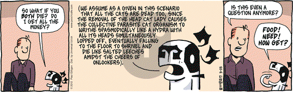 Pooch Cafe on Thursday March 15, 2012 Comic Strip