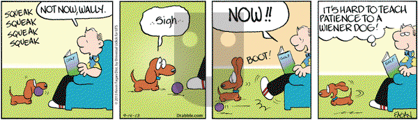 Drabble on Saturday September 14, 2013 Comic Strip