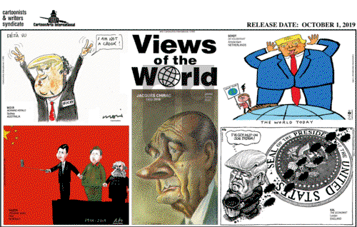 Views of the World on Friday October 4, 2019 Comic Strip