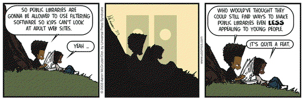 The Boondocks on Tuesday July 1, 2003 Comic Strip