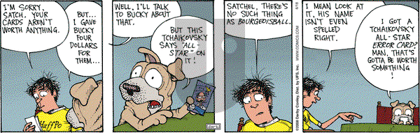 Get Fuzzy on Thursday July 3, 2008 Comic Strip