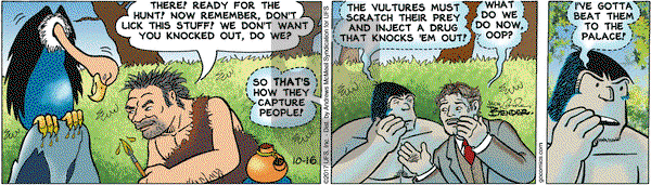 Alley Oop on Monday October 16, 2017 Comic Strip