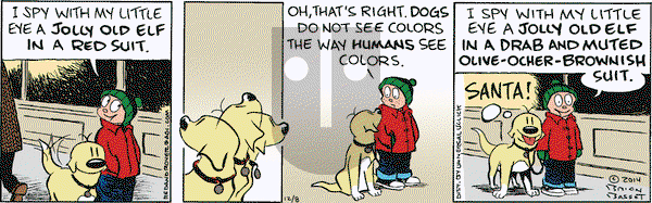 Red and Rover on Monday December 8, 2014 Comic Strip