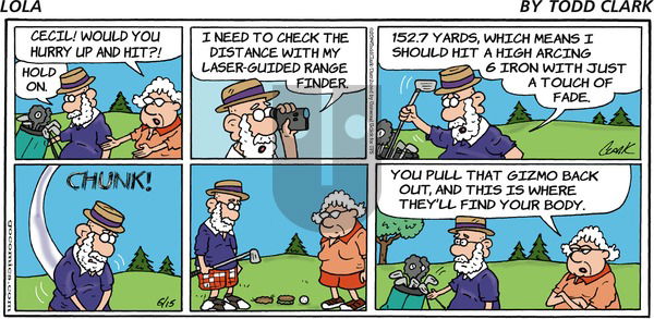 Lola on Sunday June 15, 2014 Comic Strip