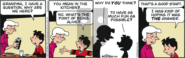 Freshly Squeezed - Thursday December 1, 2011 Comic Strip