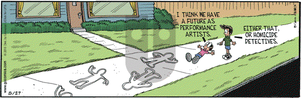 Grand Avenue on Saturday August 27, 2016 Comic Strip