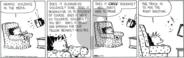 Calvin and Hobbes on Wednesday February 18, 2015 Comic Strip