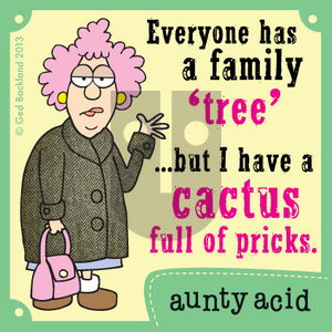 Aunty Acid on Thursday November 28, 2013 Comic Strip