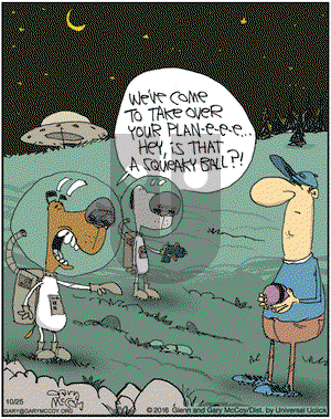 The Flying McCoys on Tuesday October 25, 2016 Comic Strip