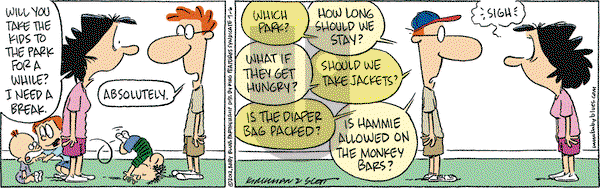Baby Blues on Friday July 6, 2012 Comic Strip