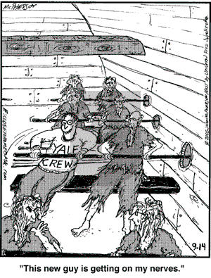 Close to Home on Wednesday September 14, 2005 Comic Strip