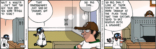Get Fuzzy on Monday October 10, 2016 Comic Strip