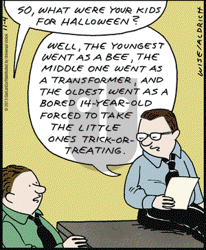 Real Life Adventures on Monday November 4, 2013 Comic Strip