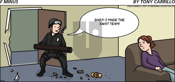 F Minus on Sunday September 30, 2012 Comic Strip