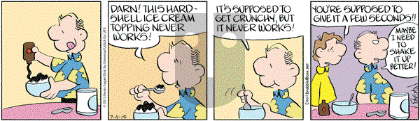 Drabble on Saturday July 11, 2015 Comic Strip