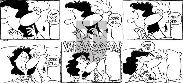 Baby Blues on Sunday October 28, 1990 Comic Strip