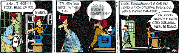 The Buckets on Wednesday July 29, 2009 Comic Strip