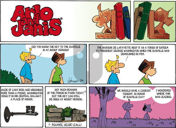Arlo and Janis - Sunday July 14, 2013 Comic Strip