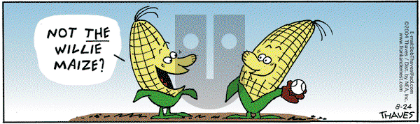 Frank and Ernest on Tuesday August 24, 2004 Comic Strip