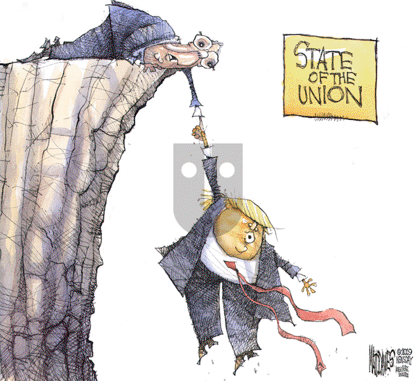 Matt Davies on Monday January 21, 2019 Comic Strip