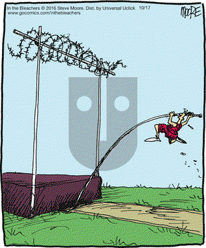 In the Bleachers on Monday October 17, 2016 Comic Strip
