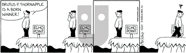 The Born Loser on Monday April 24, 2006 Comic Strip
