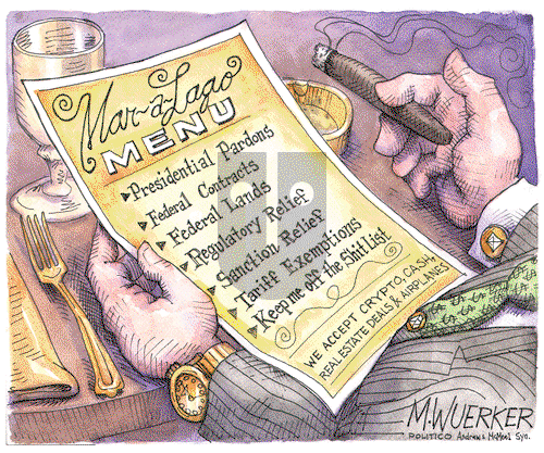 Matt Wuerker on Tuesday May 27, 2025 Comic Strip