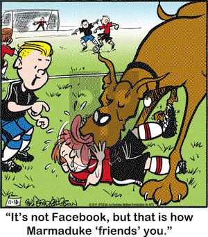 Marmaduke on Thursday November 16, 2017 Comic Strip