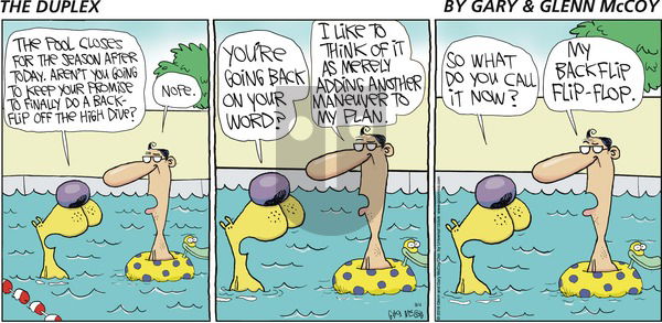 The Duplex on Sunday September 4, 2016 Comic Strip