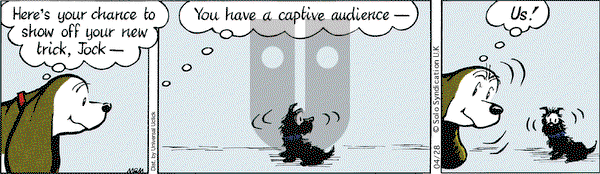 Fred Basset on Tuesday April 28, 2015 Comic Strip