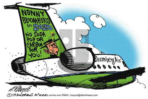 Henry Payne - Monday November 25, 2019 Comic Strip